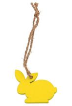 Houten gelukspoppetjes Easter Bunny naturel aan touw, Diversen, Pasen, Verzenden, Nieuw