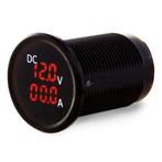 Voltmeter/Amperemeter Digitaal LED 12-24 Volt, Watersport en Boten, Navigatiemiddelen en Scheepselektronica, Ophalen of Verzenden