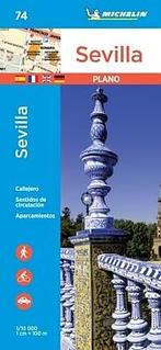 Stadsplattegrond Sevilla 74 - Michelin Stadsplattegronden, Boeken, Atlassen en Landkaarten, Nieuw, Verzenden