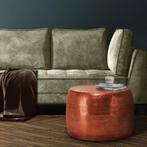 Salontafel rond - Ø 53x41 cm - Koper - WOMO-DESIGN •, Huis en Inrichting, Tafels | Salontafels, Verzenden, Zo goed als nieuw