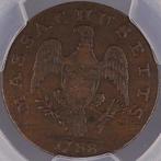 Verenigde Staten, Gemenebest van Massachusetts. Cent 1788,, Postzegels en Munten