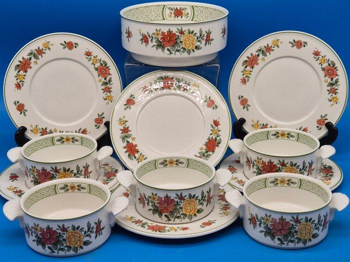 Eetservies - Villeroy & Boch – „Summerday“ – Suppenservice, Antiek en Kunst, Antiek | Meubels | Tafels