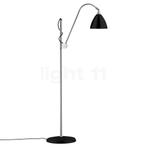 Gubi BL3 Vloerlamp, chroom/zwart - ø¸16 cm (Staande lampen, Huis en Inrichting, Lampen | Vloerlampen, Verzenden, Nieuw