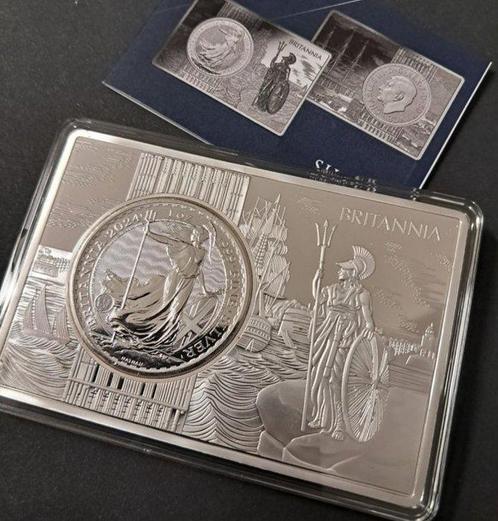 Verenigd Koninkrijk. 2 Pounds 1 OZ Silber Britannia 2024 in, Postzegels en Munten, Munten | Europa | Niet-Euromunten