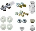 Riko Complete haakse (rechts) onderblokset 16x2,0 mm + 15 mm, Doe-het-zelf en Verbouw, Verwarming en Radiatoren, Ophalen of Verzenden