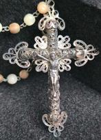 Rozenkrans - Zilver - 1850-1900 - Prachtige massieve, Antiek en Kunst, Antiek | Boeken en Bijbels