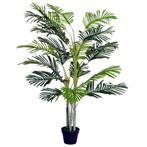 TRUUSK Kunstpalm 150cm - Grote Kunstplant met 19 Palmbladere, Verzenden