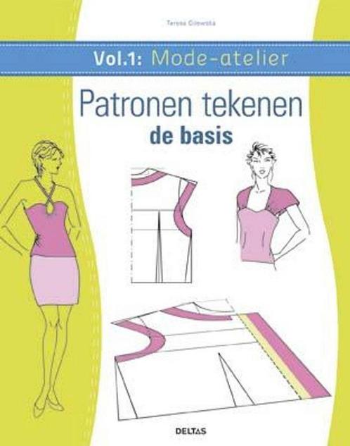 9789044736519 Mode-atelier vol.1 - Patronen tekenen - de ..., Boeken, Studieboeken en Cursussen, Zo goed als nieuw, Verzenden