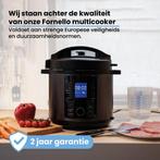 Fornello Multicooker 6L - Slowcooker met Timer &amp;, Ophalen of Verzenden, Nieuw