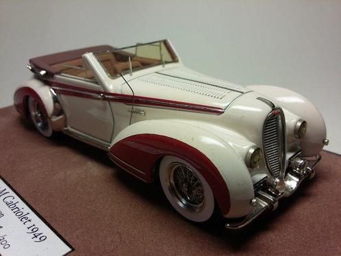 Heco Modèles 1:43 - Modelauto - Delahaye 135M cabriolet, Hobby en Vrije tijd, Modelauto's | 1:5 tot 1:12