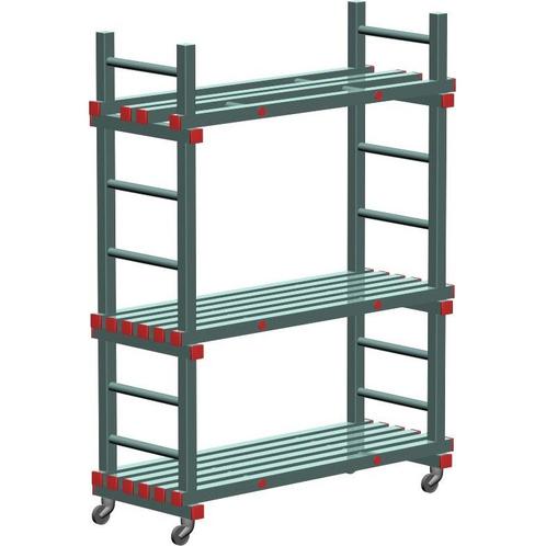 REA materiaalwagen, combi uitvoering, 3 schappen, type PM..., Zakelijke goederen, Horeca | Keukenapparatuur, Verzenden