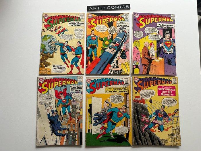 Superman #169, #170, #173, #174, #175, #178 - 6 Comic, Boeken, Strips | Comics