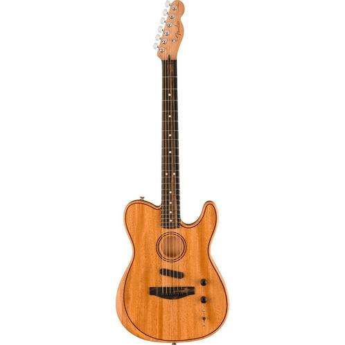 (B-Stock) Fender American Acoustasonic Telecaster All-Mahoga, Muziek en Instrumenten, Snaarinstrumenten | Gitaren | Akoestisch