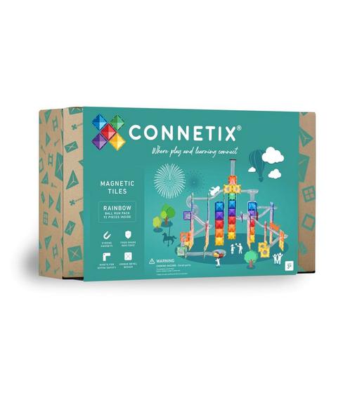 CONNETIX - Ball Run Pack knikkerbaan 92 stuks - magnetisch, Kinderen en Baby's, Speelgoed | Overig