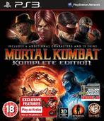 Playstation 3 Mortal Kombat [Komplete Edition], Spelcomputers en Games, Games | Sony PlayStation 3, Zo goed als nieuw, Verzenden