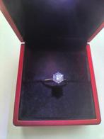Verlovingsring - 18 karaat Witgoud - 1.00ct. tw. Diamant, Sieraden, Tassen en Uiterlijk, Antieke sieraden