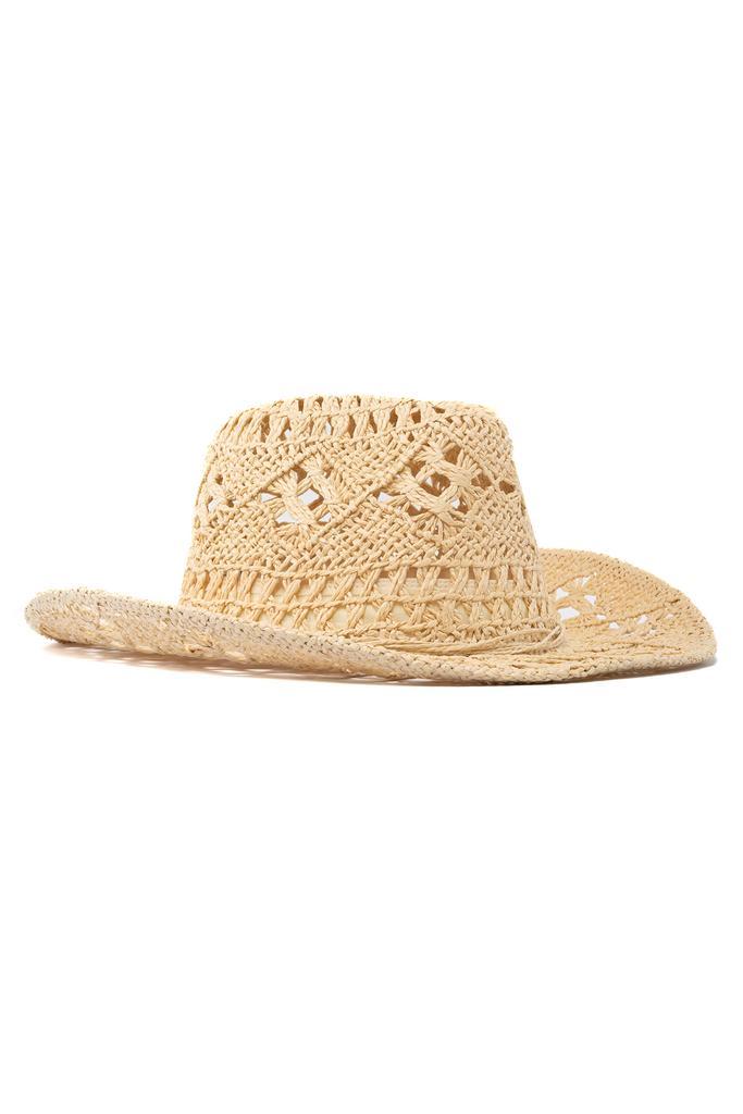 Cowboyhoed Raffia Beige Lichtbruine Gevlochten Stro Cowboy W, Kleding | Dames, Carnavalskleding en Feestkleding, Nieuw, Carnaval