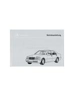 1995 MERCEDES BENZ S KLASSE INSTRUCTIEBOEKJE DUITS, Auto diversen, Handleidingen en Instructieboekjes
