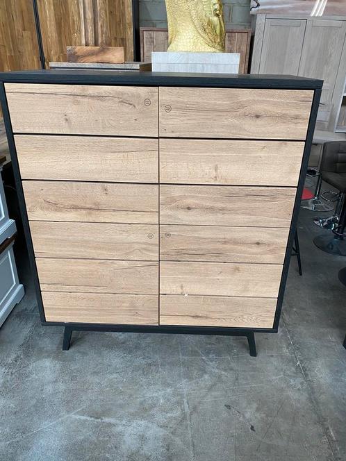 Catch bergkast, old piano + natur, Huis en Inrichting, Kasten | Wandmeubels, Nieuw, Overige materialen