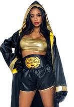 Sexy Prize Fighter Kostuum Lucia, Kleding | Dames, Ophalen of Verzenden, Nieuw