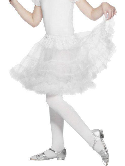 Witte petticoat kind, Kleding | Dames, Carnavalskleding en Feestkleding, Nieuw, Ophalen of Verzenden