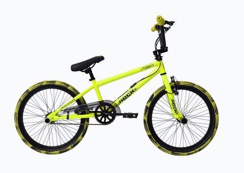 BMX rock 20 inch freestyle Geel, Fietsen en Brommers, Fietsen | Crossfietsen en BMX, Nieuw, Verzenden