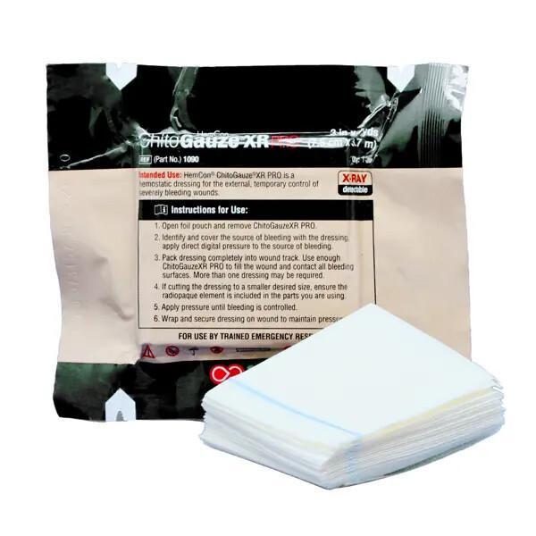 HemCon ChitoGauze XR PRO 7,5 cm x 3,7 meter 1 stuks, Diversen, Verpleegmiddelen, Nieuw, Verzenden