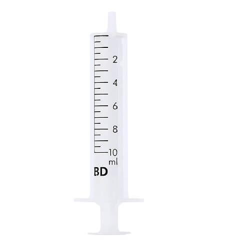 Spuit Discardit 10ml       1 stuks, Sport en Fitness, Gezondheidsproducten en Wellness, Nieuw, Ophalen of Verzenden
