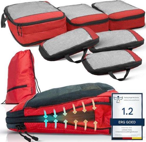 Tweedekans | Packing Cubes met compressie voor koffer en, Sieraden, Tassen en Uiterlijk, Koffers, Zo goed als nieuw, Ophalen of Verzenden