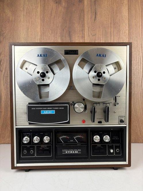 Akai - 1731D - 4 Spoor Reel-to-reel deck 18 cm, Audio, Tv en Foto, Radio's