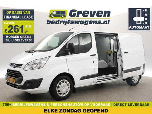 Ford Transit Custom 340 2.0 TDCI L2H1 Trend 170PK AUT €261pm, Auto's, Bestelauto's, Automaat, Diesel, Wit, Ford, Verzenden