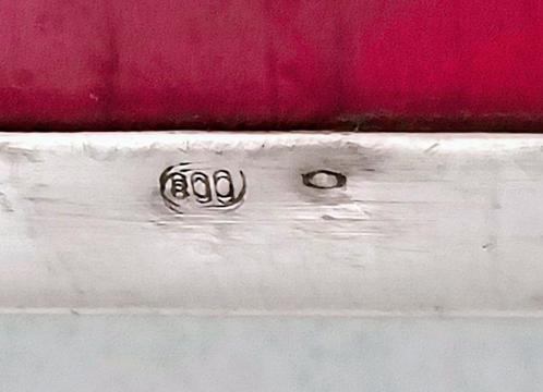 Hand engraved large - Doos - .800 zilver, Antiek en Kunst, Antiek | Goud en Zilver