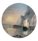 Sarah Louise Kilpack (1839-1909) - Seascape, Jersey Island, Antiek en Kunst