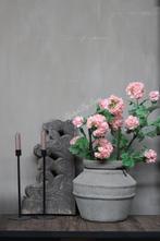 Zijden grote Hortensia Snowball tak Pink, Huis en Inrichting, Woonaccessoires | Kunstplanten en Kunstbloemen, Nieuw, Ophalen of Verzenden