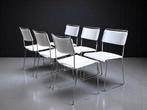 6x (of minder/meer) Spilimbergo Stoelen - Italie 70’s, Zo goed als nieuw, Wit, Kunststof, Vijf, Zes of meer stoelen
