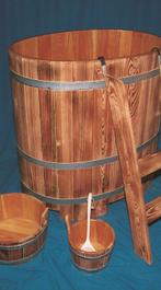 Dompelbad Lariks gevlamd 100 x 72 ovaal, Sport en Fitness, Verzenden, Nieuw
