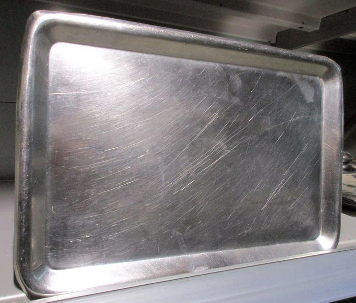 RVS Vleesschaal, Vleesbak, Vitrineschotel, Vitrineplateau -, Zakelijke goederen, Kantoor en Winkelinrichting | Kantoormeubilair en Inrichting