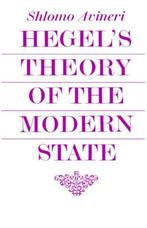 Hegels Theory of the Modern State 9780521098328, Verzenden, Gelezen, Shlomo Avineri