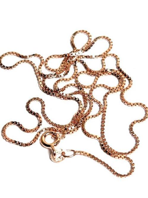 Halsketting - 18 karaat Roségoud, Sieraden, Tassen en Uiterlijk, Kettingen
