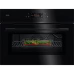 AEG NKK8N621B combi magnetron, Witgoed en Apparatuur, Ovens, 60 cm of meer, Nieuw, Oven met grill, Inbouw
