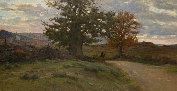 Luigi Gioli (1855-1947) - Fauglia Toscana, Antiek en Kunst, Kunst | Schilderijen | Klassiek