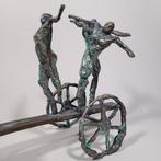 Krzysztof Brzuzan (1956) - No title (Bronze, 50 cm width), Antiek en Kunst