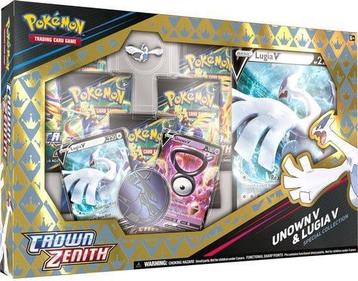 Pokemon - Crown Zenith - Unown V/Lugia V Special Collection beschikbaar voor biedingen