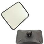 Trekker Spiegel 310x205mm - Met Beugel En Bus - Tractorspieg, Ophalen of Verzenden, Nieuw, Universele onderdelen