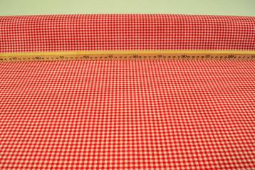 Boerenbont Ruitjes 0.3 CM Rood beschikbaar voor biedingen