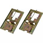 Benson Metalen muizenvallen - herbruikbaar - set van 2 -...