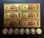 Verenigde Staten. Collection of 13 Gold Plated Medals and, Verzamelen, Nieuw