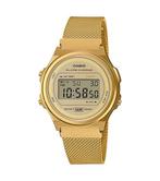 Casio Vintage Iconic A171WEMG-9AEF Unisex Horloge 37 mm - Go, Verzenden, Nieuw