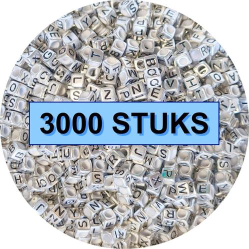 Fako Bijoux® - Letterkralen Vierkant Bulk - Letter Beads -, Hobby en Vrije tijd, Kralen en Sieraden maken, Verzenden