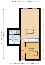 Woonhuis in Alphen aan den Rijn - 41m² - 2 kamers, Huizen en Kamers, Zuid-Holland, Alphen aan den Rijn, Tussenwoning